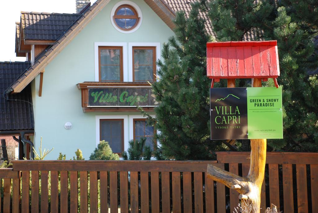 Vysoké Tatry Villa Capri מראה חיצוני תמונה